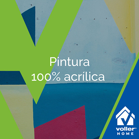 Voller Pintura 100% acrílica